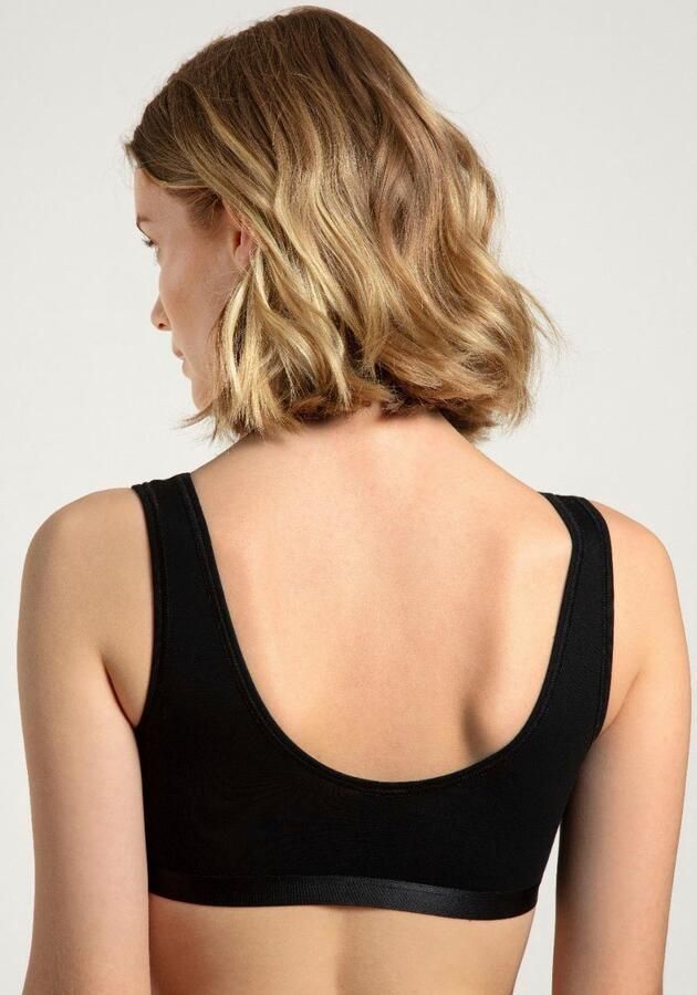 CALIDA Bustier Benefit Women 2-laags cupgedeelte zonder beugel elastisch single jersey (Set van 2) - Foto 8