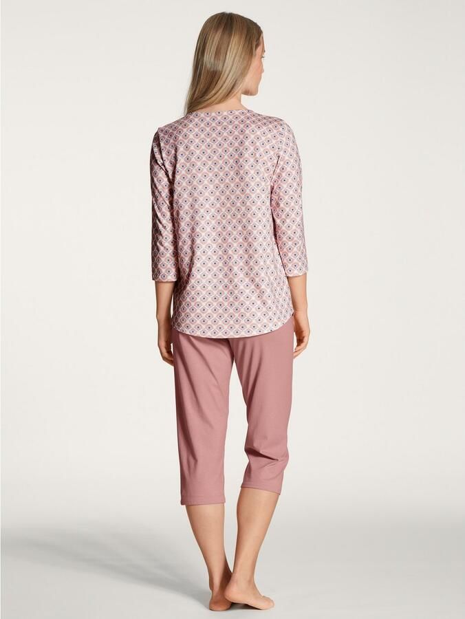 CALIDA Capripyjama Lovely Night met modern fit (2-delig) - Foto 3