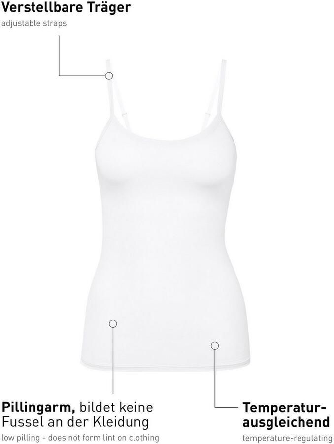 CALIDA Hemd Natural Comfort Katoenmix single jersey kwaliteit zacht elastisch pillingarm - Foto 4