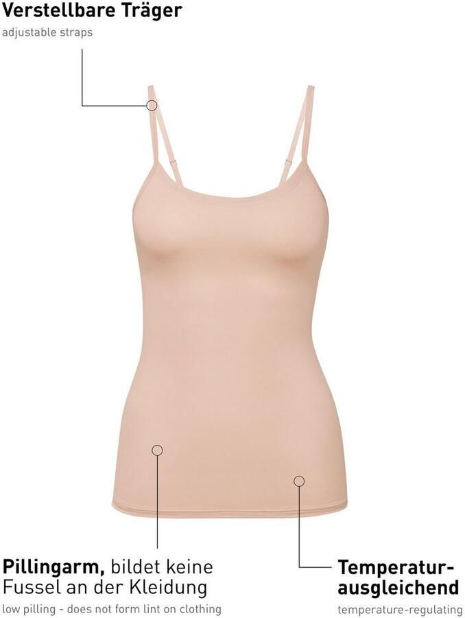 CALIDA Hemd Natural Comfort Katoenmix single jersey kwaliteit zacht elastisch pillingarm - Foto 4