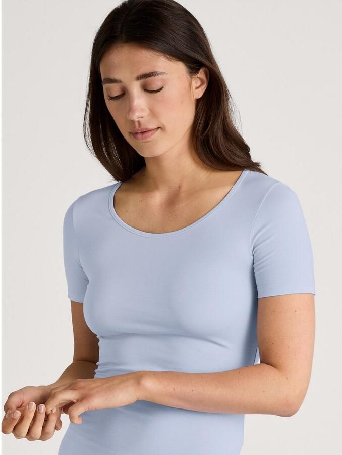 CALIDA Hemd Natural Comfort met ronde hals en verminderde pillingvorming - Foto 6