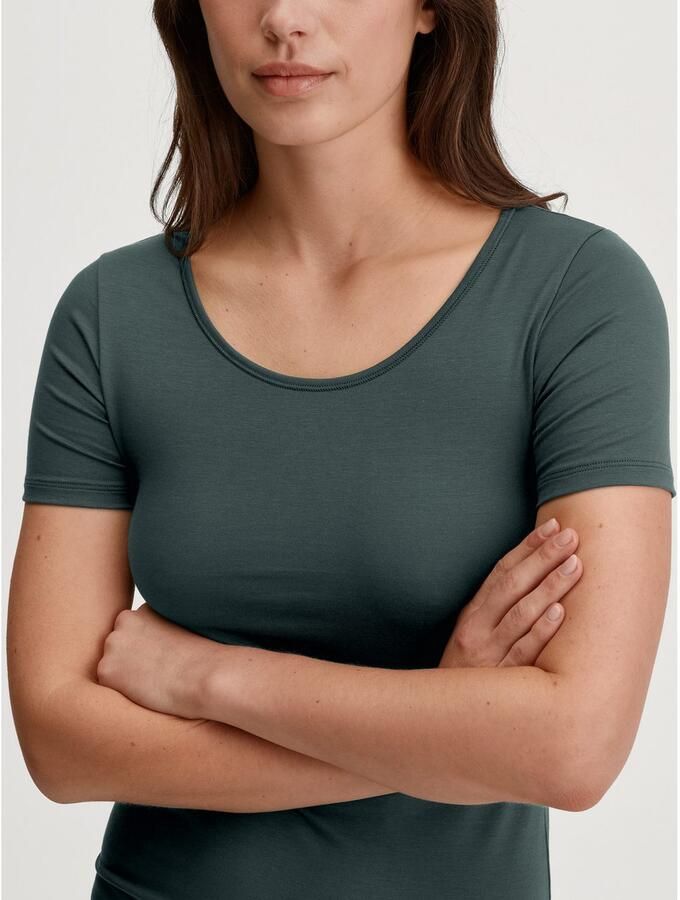 CALIDA Hemd Natural Comfort met ronde hals en verminderde pillingvorming - Foto 6