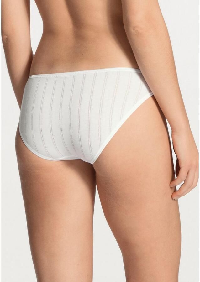 CALIDA Heupslip Etude Toujours florale kant single jersey zacht krijtstreep-look - Foto 5