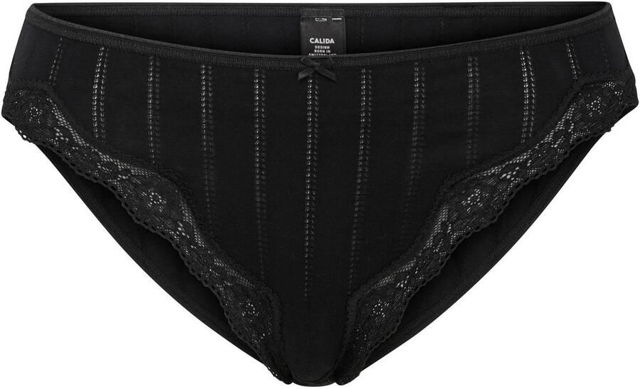 CALIDA Heupslip Etude Toujours Krijtstreep-optiek bloe kant Regular-Cut Jacquard elastisch - Foto 7
