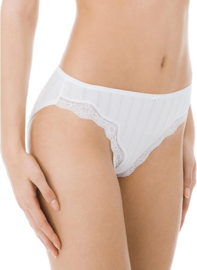 CALIDA Heupslip Etude Toujours Krijtstreep-optiek bloe kant Regular-Cut Jacquard elastisch - Foto 6