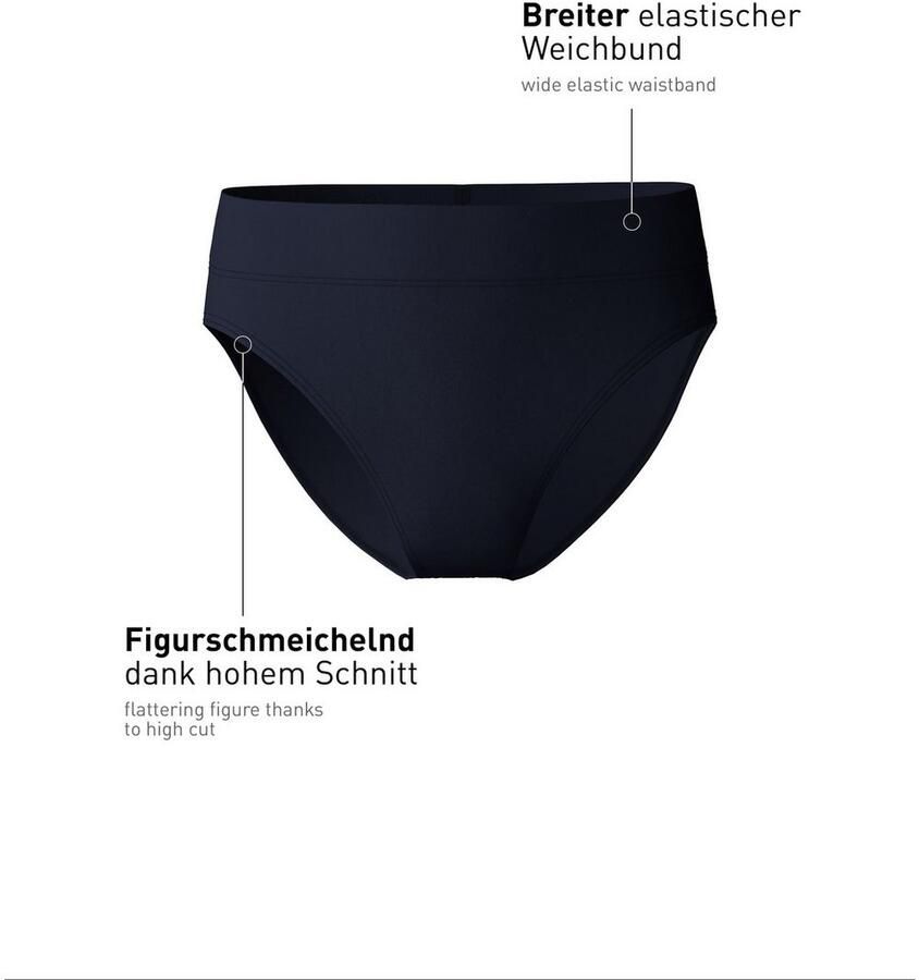 CALIDA High-waist-slip Elastic brede zachte band elastisch single jersey ade d zacht