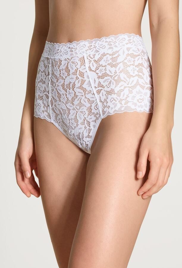 CALIDA High-waist-slip Natural Comfort Lace zacht speels kant elastisch extra brede band comfortabel - Foto 11