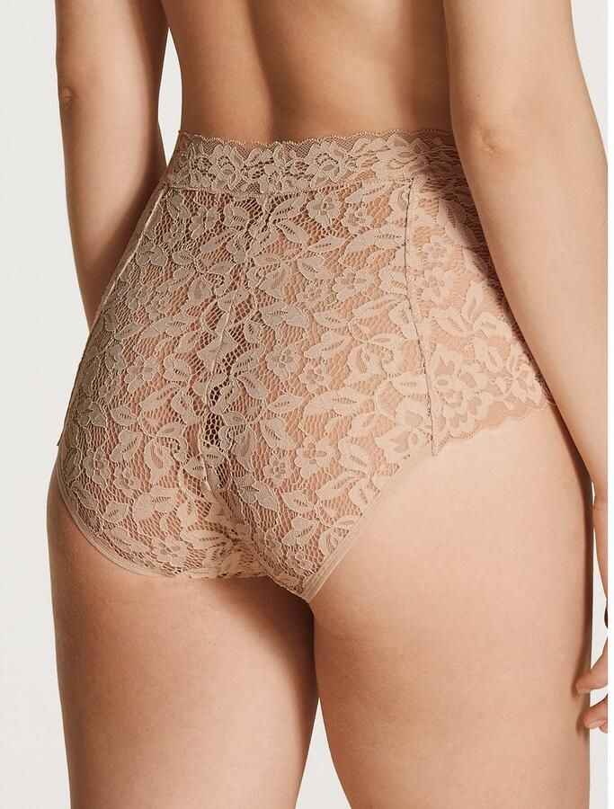 CALIDA High-waist-slip Natural Comfort Lace zacht speels kant elastisch extra brede band comfortabel - Foto 6