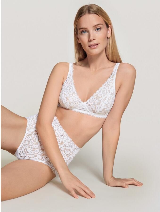 CALIDA High-waist-slip Natural Comfort Lace zacht speels kant elastisch extra brede band comfortabel - Foto 7