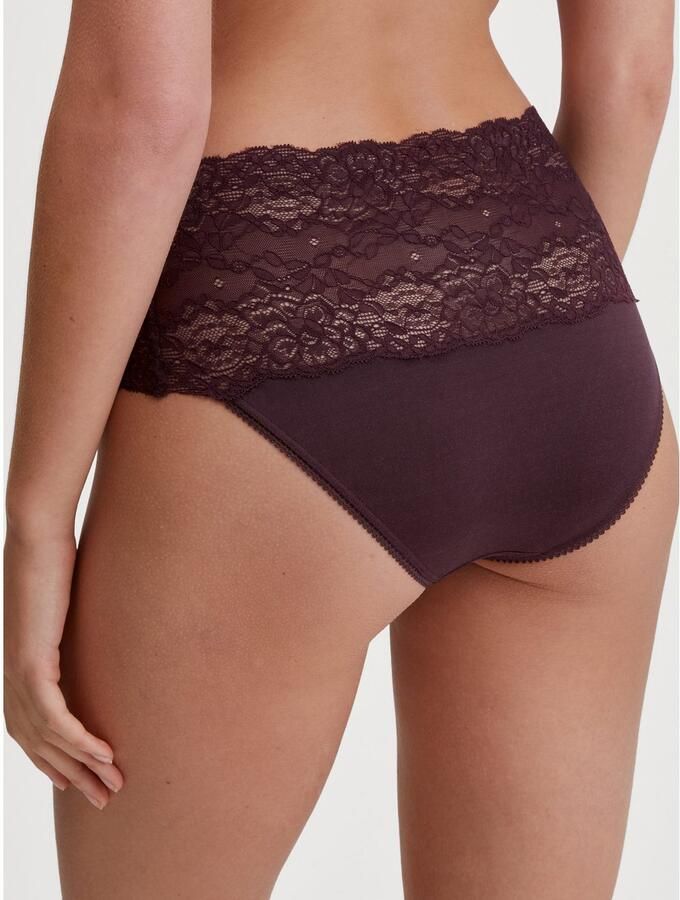 CALIDA High-waist-slip Sensual Secrets brede kanten band viscosemix single jersey elastisch zacht - Foto 3