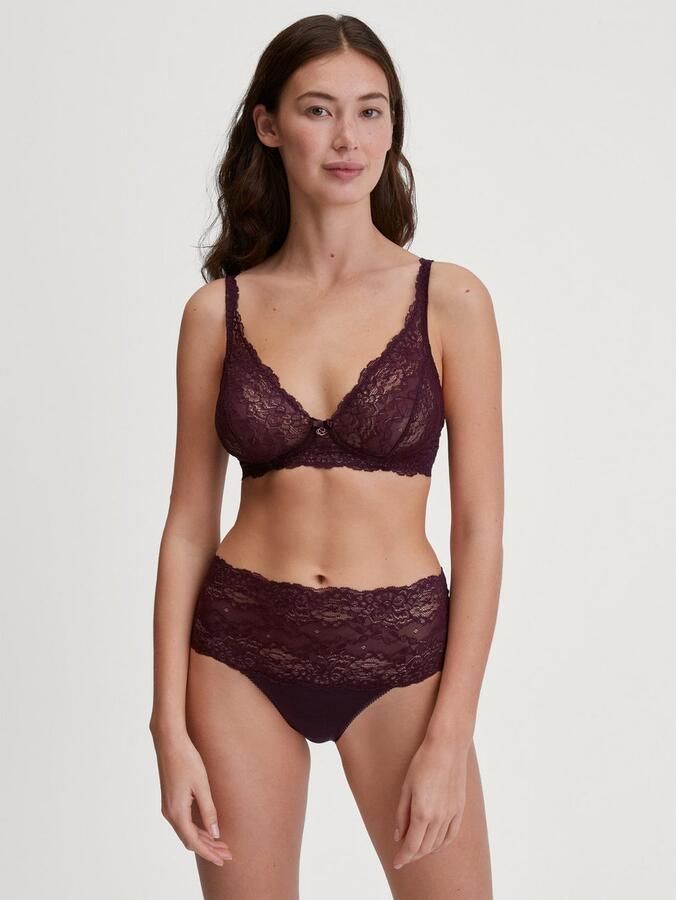 CALIDA High-waist-slip Sensual Secrets brede kanten band viscosemix single jersey elastisch zacht - Foto 6