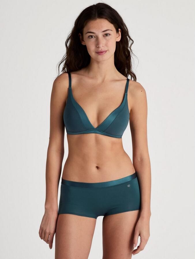 CALIDA Hipster CATE glanzend satijnen detail elastische single jersey regular-cut zacht - Foto 4