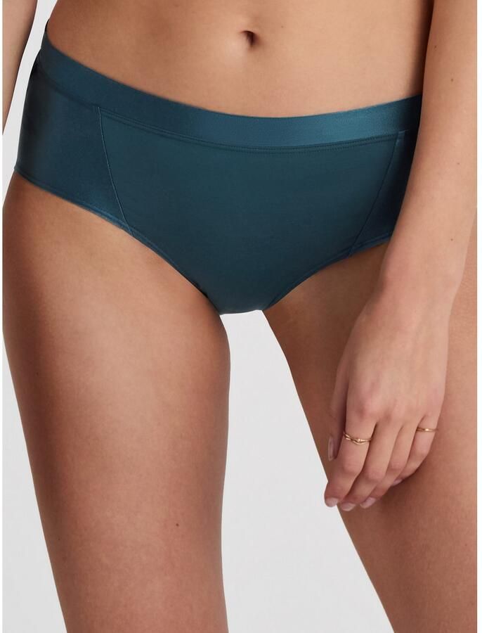 CALIDA Hipster CATE met satijnen biezen single jersey kwaliteit elastisch low-cut elegant - Foto 4