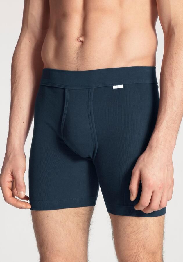 CALIDA Lange boxershort Cotton 1:1 elastische zachte band opening fijne ribkwaliteit lange pijp - Foto 8