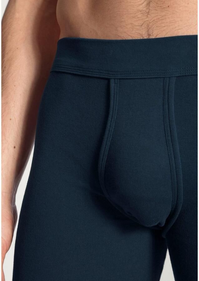 CALIDA Lange boxershort Cotton 1:1 elastische zachte band opening fijne ribkwaliteit lange pijp - Foto 4