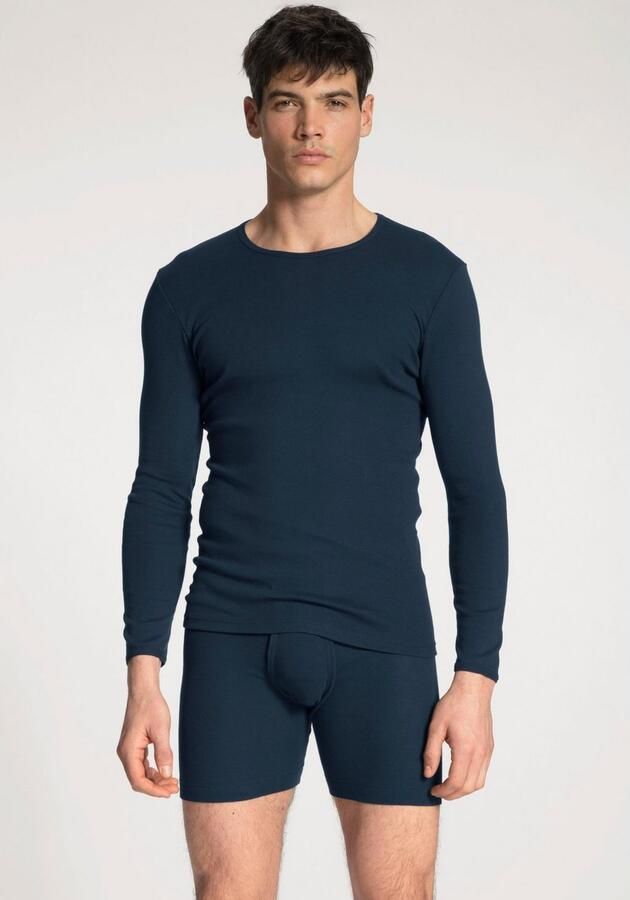 CALIDA Lange boxershort Cotton 1:1 elastische zachte band opening fijne ribkwaliteit lange pijp - Foto 6