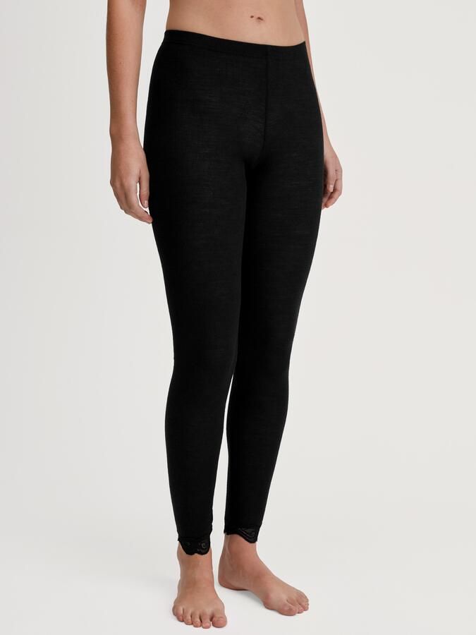 CALIDA Legging Richesse Lace Kanten-details elastisch fijnrib-kwaliteit verwar d zacht - Foto 6