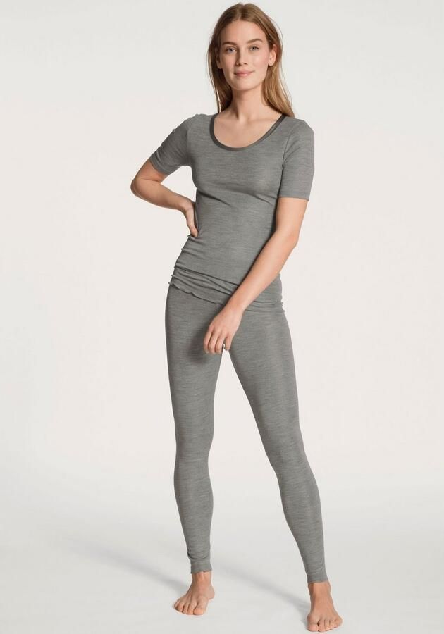 CALIDA Legging True Confidence verwarmend elastisch fijnrib-kwaliteit ademend zacht - Foto 4