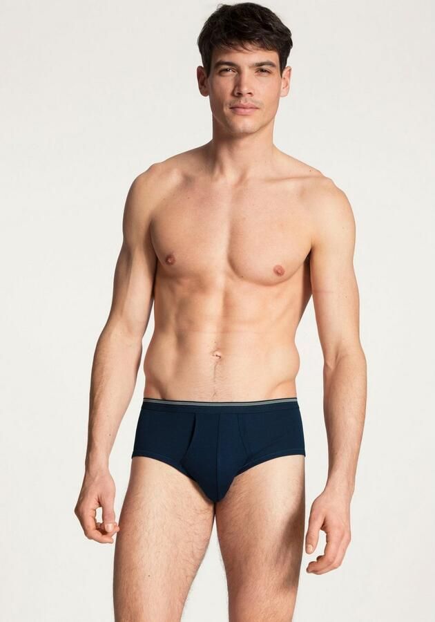 CALIDA Midislip Twisted Cotton met ingreep pure cotton fijnrib zacht - Foto 4