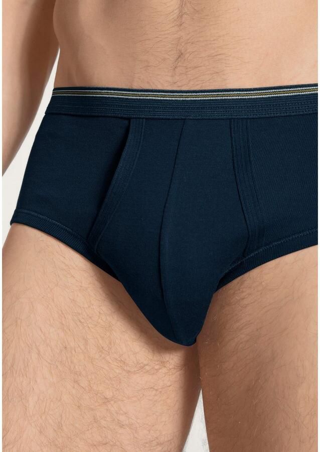 CALIDA Midislip Twisted Cotton met ingreep pure cotton fijnrib zacht - Foto 3
