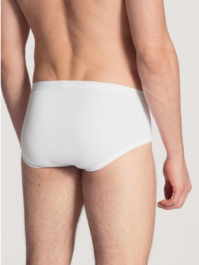 CALIDA Midislip Twisted Cotton met ingreep pure cotton fijnrib zacht - Foto 2