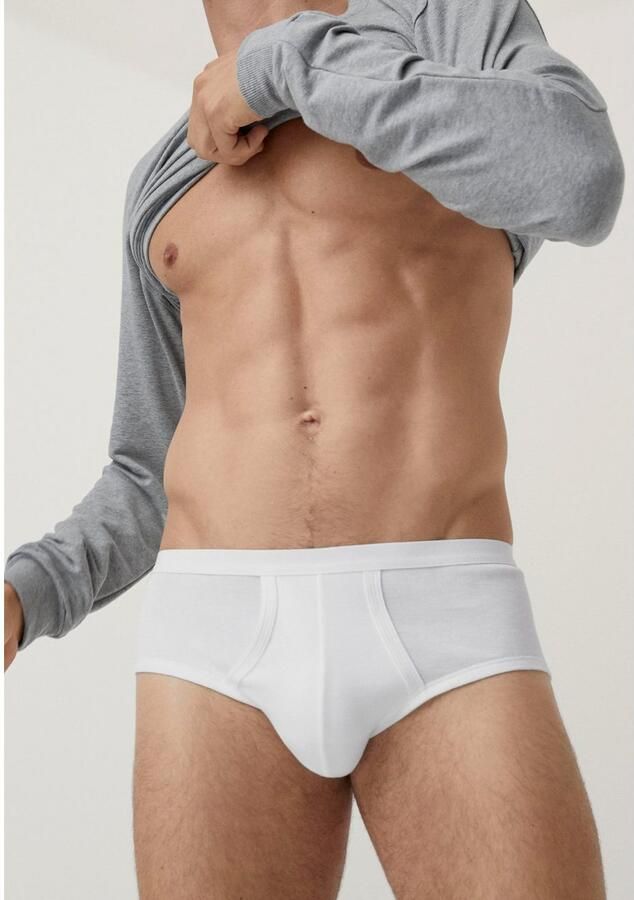 CALIDA Midislip Twisted Cotton met ingreep pure cotton fijnrib zacht - Foto 4