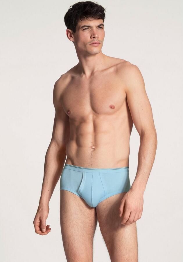 CALIDA Midislip Twisted Cotton met ingreep pure cotton fijnrib zacht - Foto 4