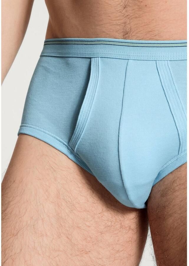 CALIDA Midislip Twisted Cotton met ingreep pure cotton fijnrib zacht - Foto 2