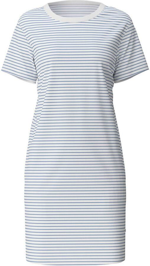 CALIDA Nachthemd Cotton Stripes Korte mouw single-jersey-kwaliteit puur katoen ade d - Foto 6