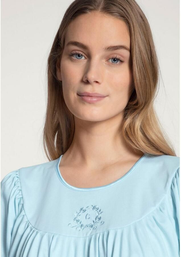 CALIDA Nachthemd Soft Cotton Raglanmouwen lange mouw interlock-kwaliteit ronde hals vrouwelijk (set 1-delig 1-delig) - Foto 4