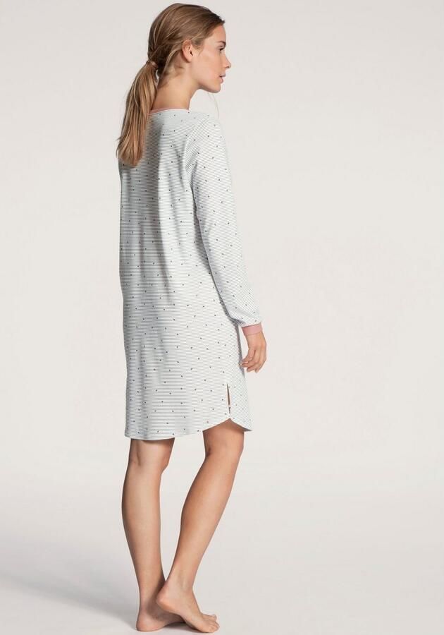 CALIDA Nachthemd Sweet Dreams Interlock-kwaliteit Modern Fit ca. 95cm lang - Foto 5