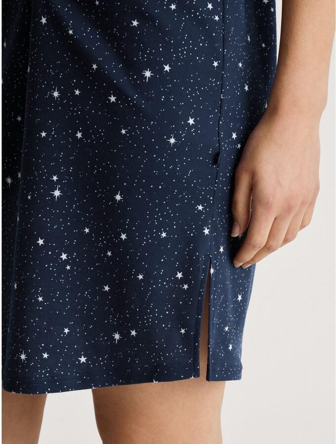 CALIDA Nachthemd Sweet Dreams rechte snit katoen interlock-kwaliteit korte mouw - Foto 3