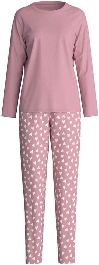 CALIDA Pyjama Cotton Special Lange mouw comfortabel katoen ronde hals (2-delig) - Foto 3