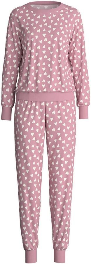 CALIDA Pyjama Cotton Stripes Lange mouw ronde hals losse pasvorm katoen (2-delig) - Foto 6