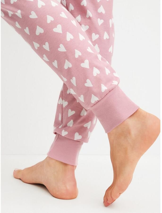 CALIDA Pyjama Cotton Stripes Lange mouw ronde hals losse pasvorm katoen (2-delig) - Foto 4