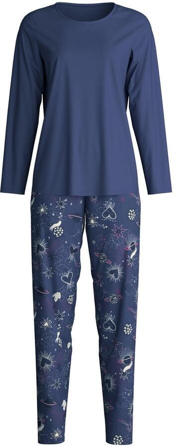 CALIDA Pyjama Fruity Dreams Ronde hals lange mouw puur katoen zacht(2-delig) - Foto 3