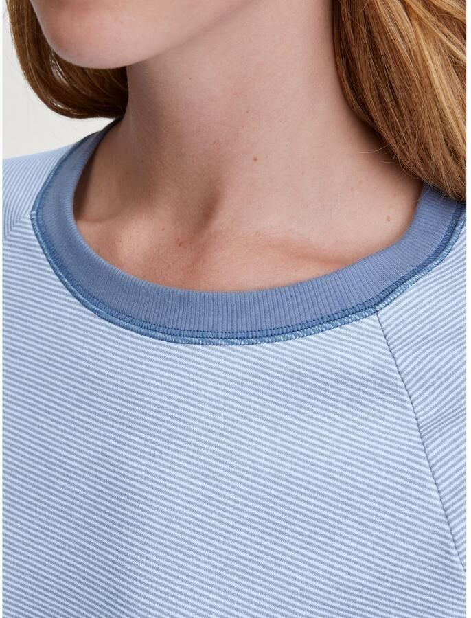 CALIDA Pyjama Midnight love Lange mouw heavy-interlock ronde hals verwar d (2-delig)