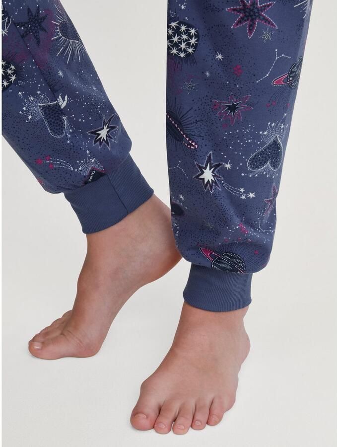 CALIDA Pyjama Mystic Nights Elastische broekband (2-delig) - Foto 3