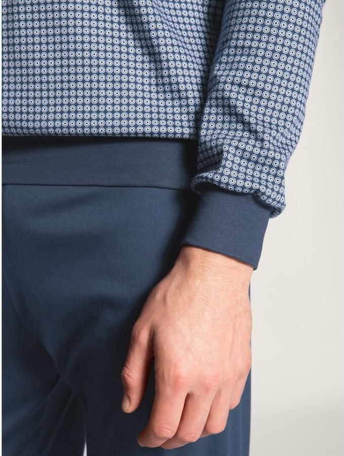 CALIDA Pyjama Relax Choice Katoen lange mouwen borstzak (2-delig) - Foto 2