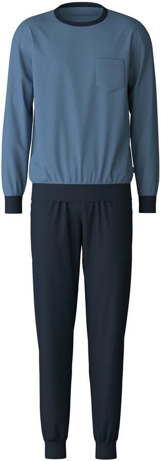 CALIDA Pyjama Relax Essentials met ingesloten ronde halslijn (2-delig) - Foto 7