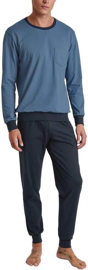 CALIDA Pyjama Relax Essentials met ingesloten ronde halslijn (2-delig) - Foto 8