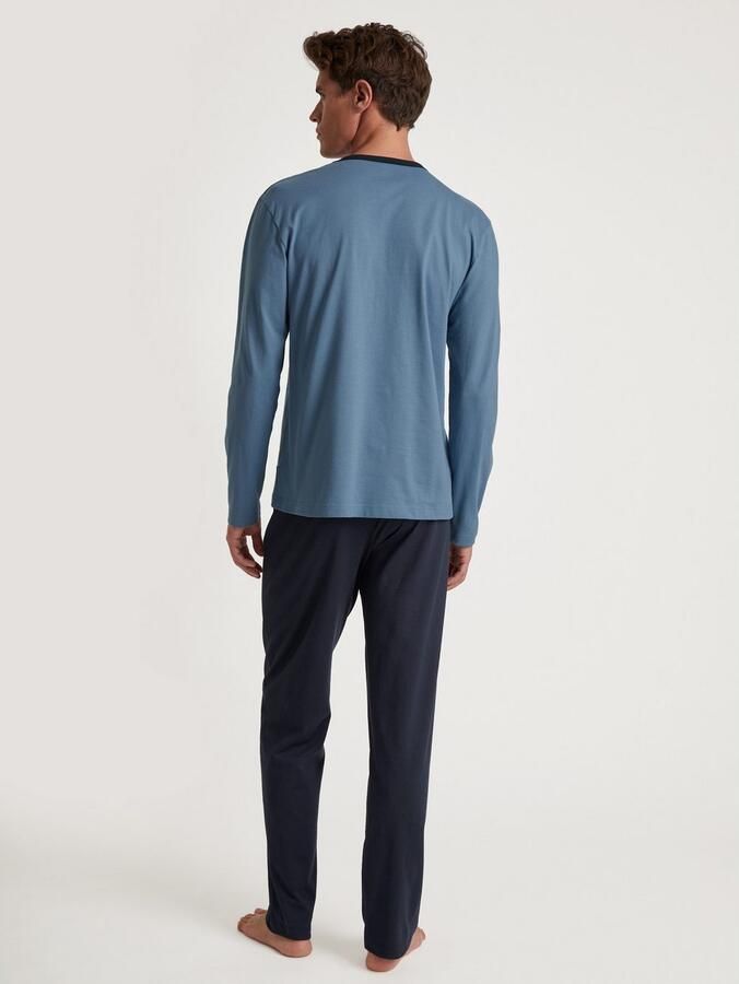 CALIDA Pyjama Relax Essentials met opgestikte borstzak (2-delig) - Foto 3