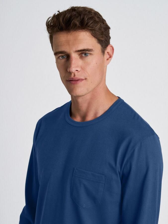 CALIDA Pyjama Relax Imprint 1 Langarm-shirt & broek met rechte pijp (2-delig) - Foto 4