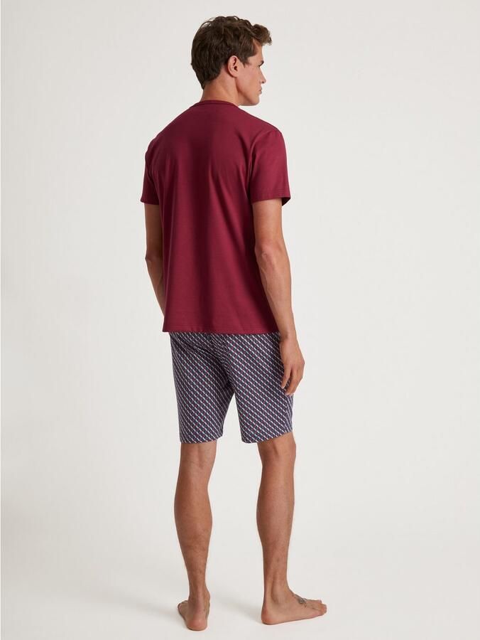 CALIDA Pyjama Relax Imprint met elastische broekband (2-delig) - Foto 5