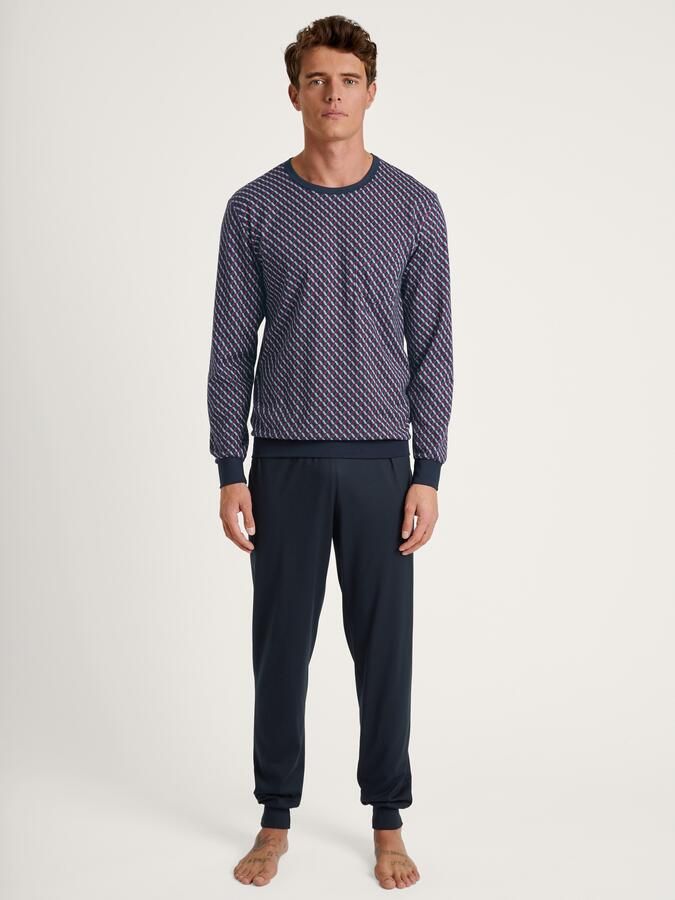 CALIDA Pyjama Relax Imprint met tijdloos design (2-delig) - Foto 9