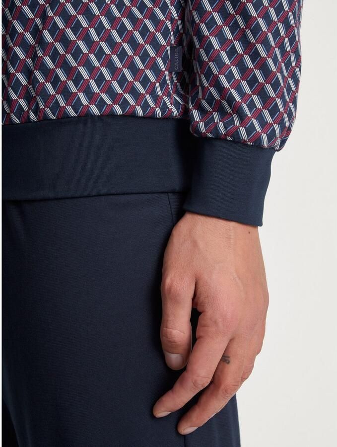 CALIDA Pyjama Relax Imprint met tijdloos design (2-delig) - Foto 3