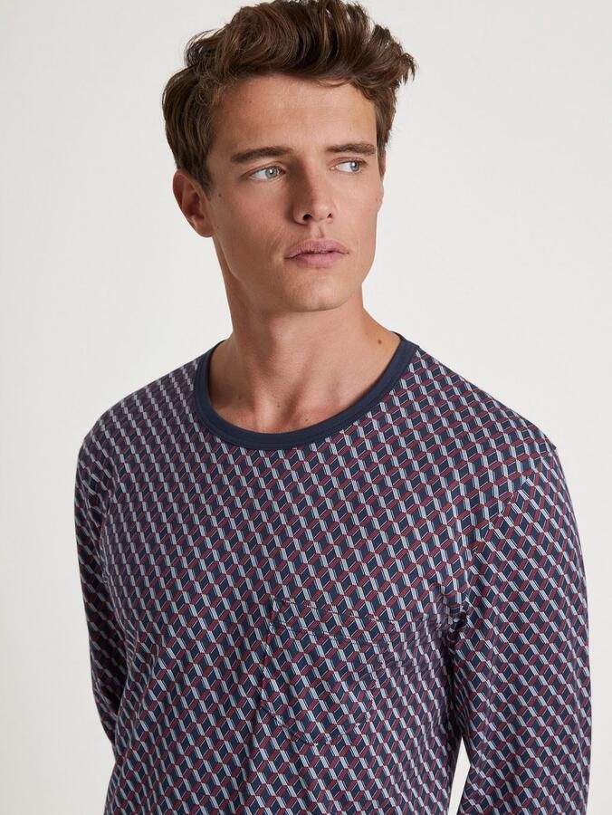 CALIDA Pyjama Relax Imprint met tijdloos design (2-delig) - Foto 6