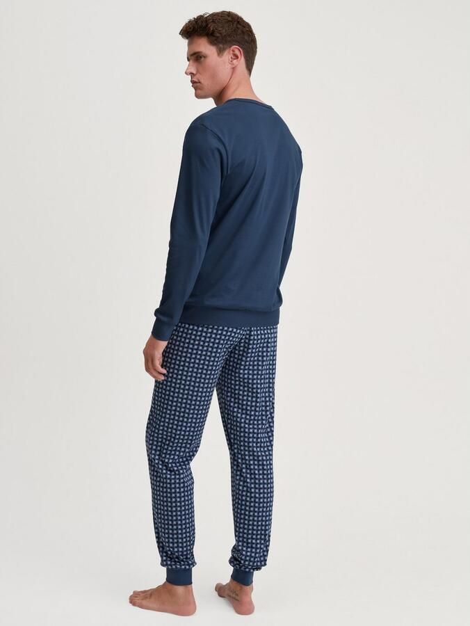 CALIDA Pyjama Relax Streamline 1 ade d zacht v-hals borstzak (2-delig) - Foto 5