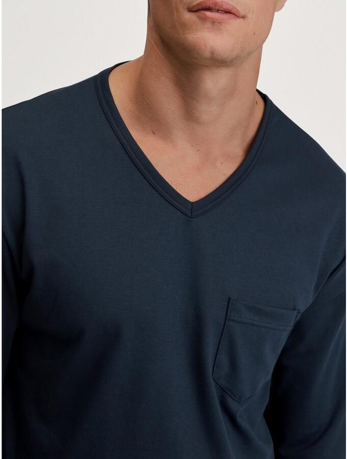 CALIDA Pyjama Relax Streamline met v-hals en boorden (2-delig) - Foto 3