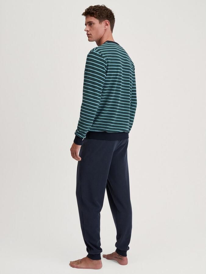 CALIDA Pyjama Relax Terry met klassieke ronde hals (2-delig) - Foto 5